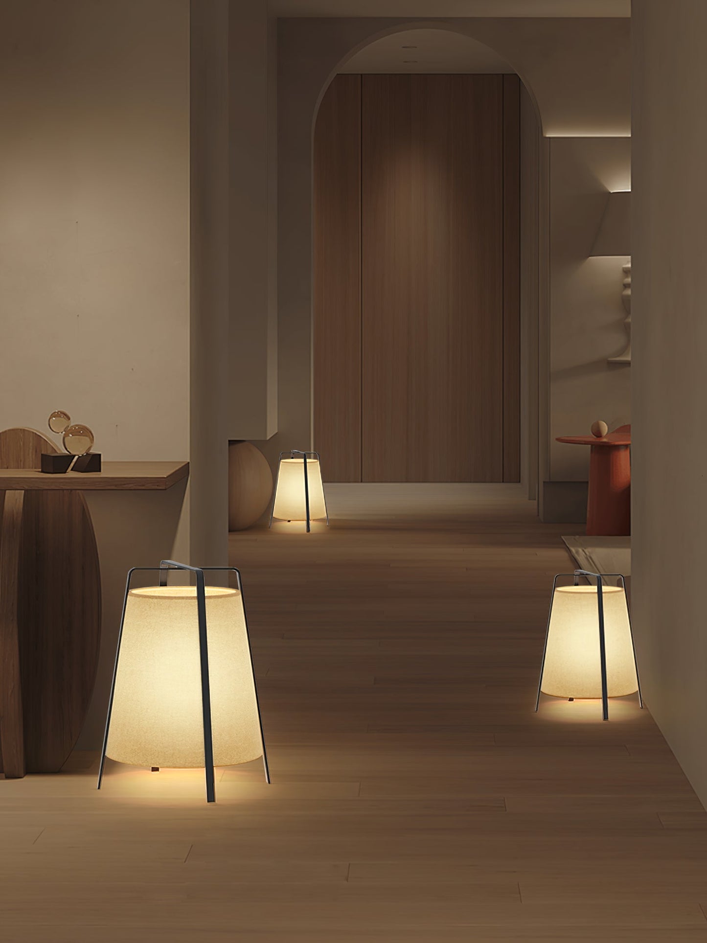 Emiko – LED Table Lamp with Stylish Oriental Design