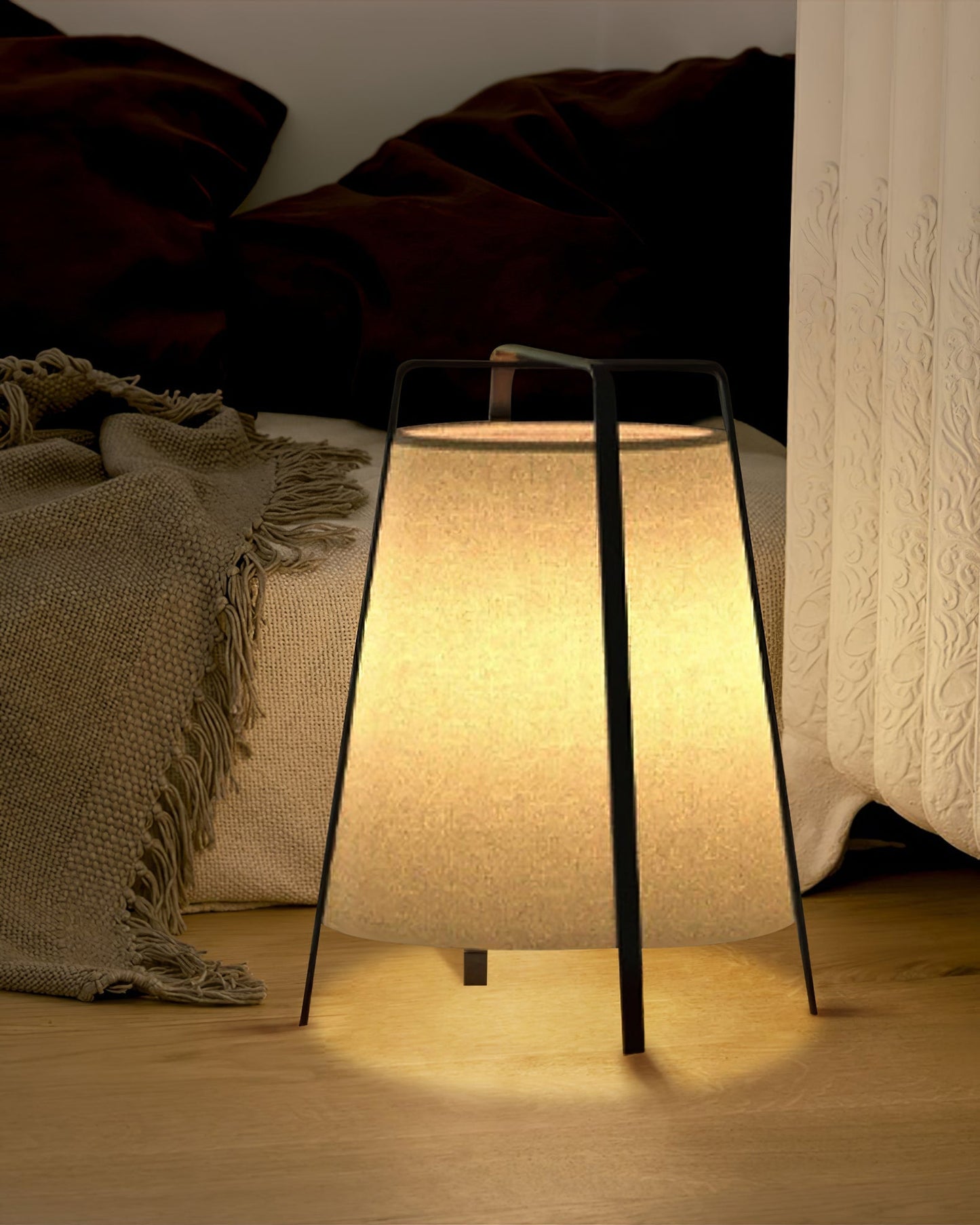 Emiko – LED Table Lamp with Stylish Oriental Design