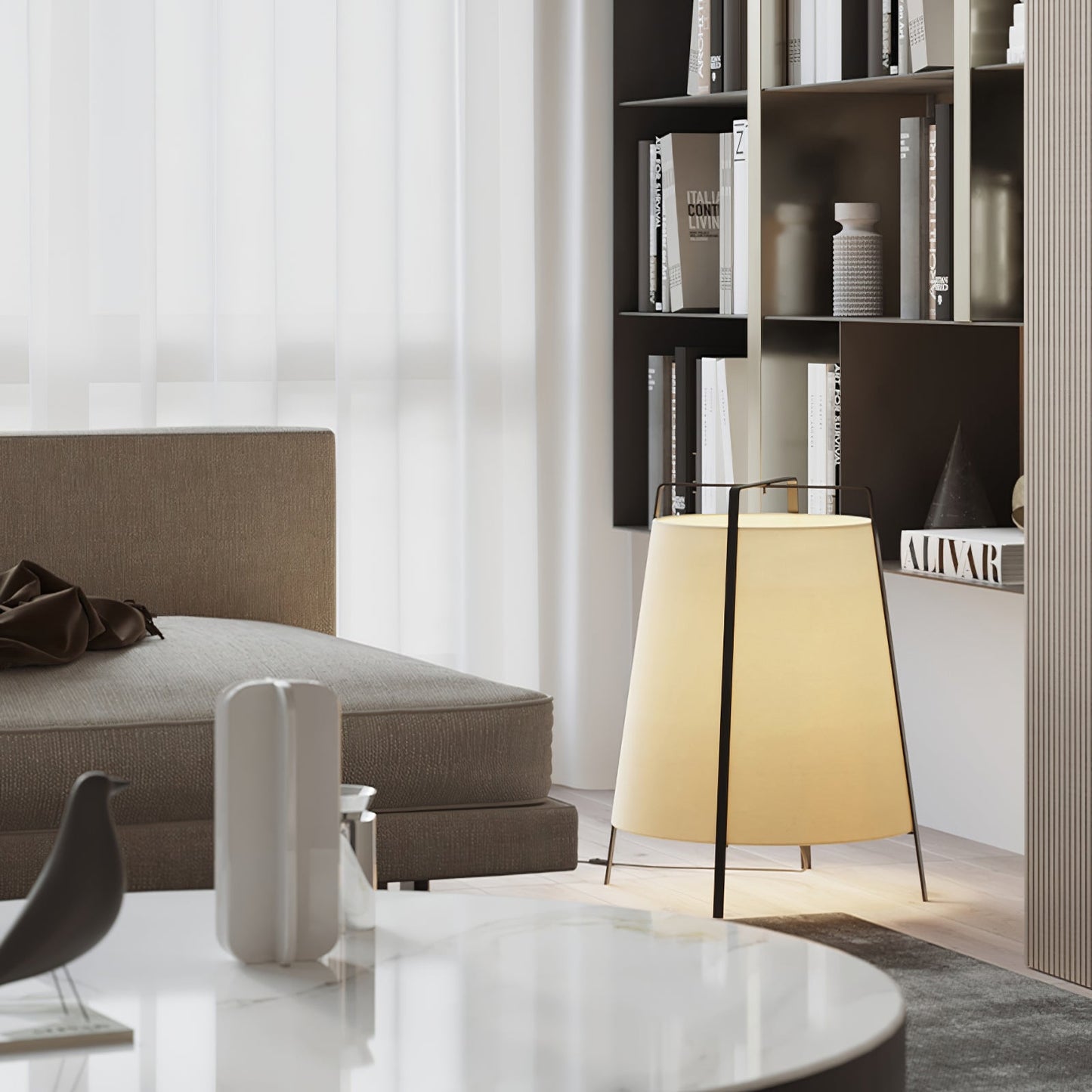 Emiko – LED Table Lamp with Stylish Oriental Design