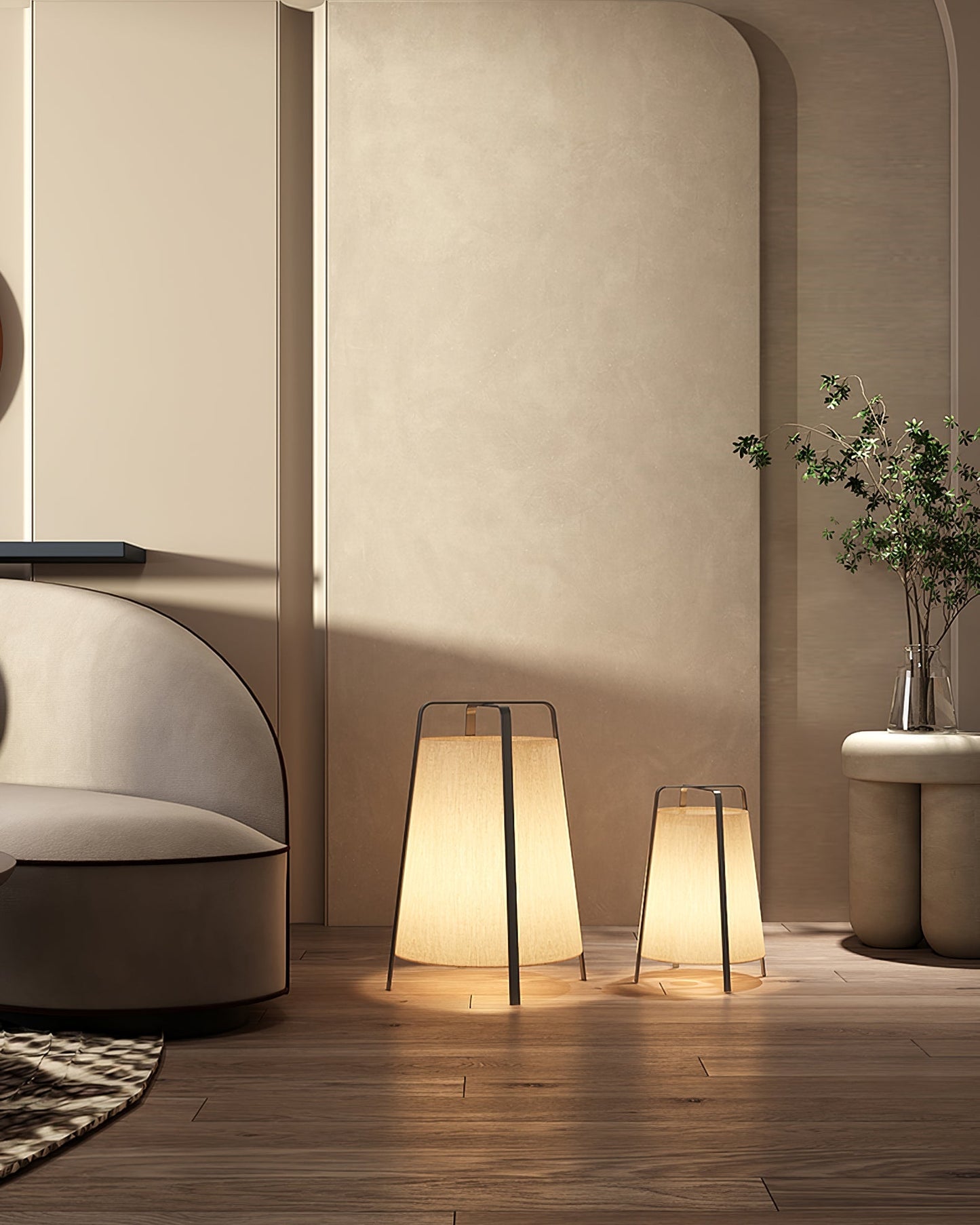 Emiko – LED Table Lamp with Stylish Oriental Design