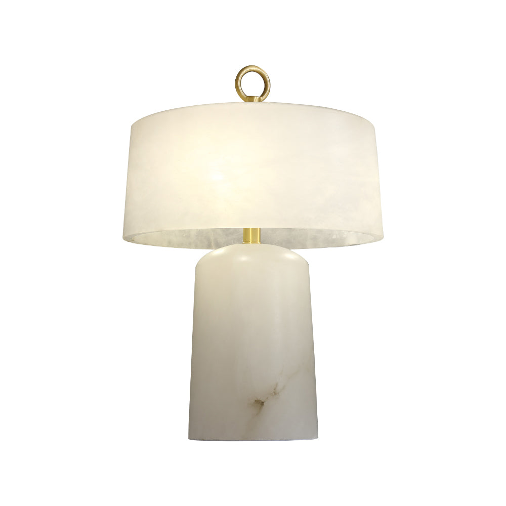 Leona – Vintage Alabaster Table Lamp with Luxury Design
