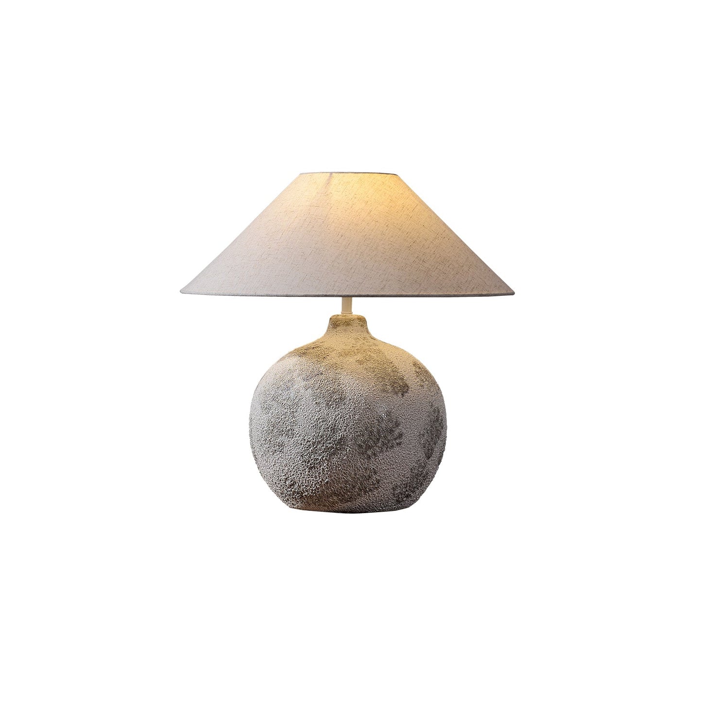Eira – Ceramic Table Lamp with Stylish Fabric Shade