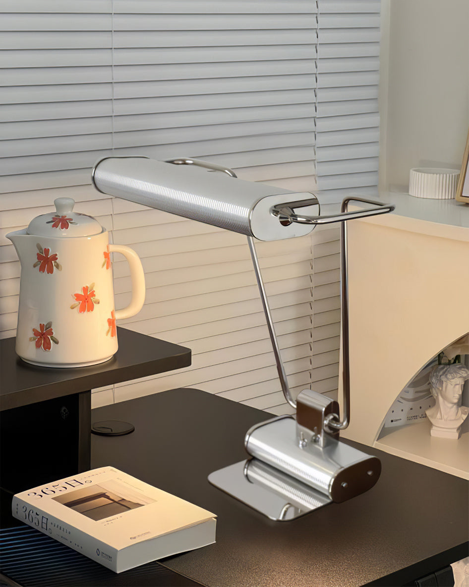 Luxe – Art Deco Table Lamp with Open Shade and Bauhaus Design