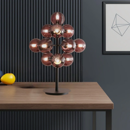 Aurelen – Elegant Glass Table Lamp with Warm Ambient Glow