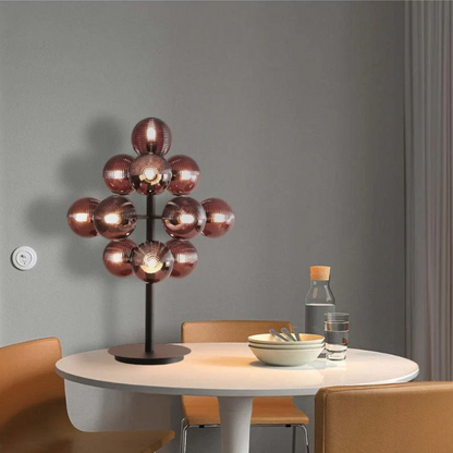 Aurelen – Elegant Glass Table Lamp with Warm Ambient Glow