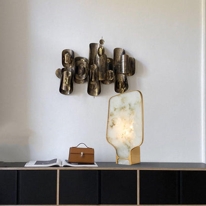 Lucia – Alabaster Table Lamp with Elegant Classic Design