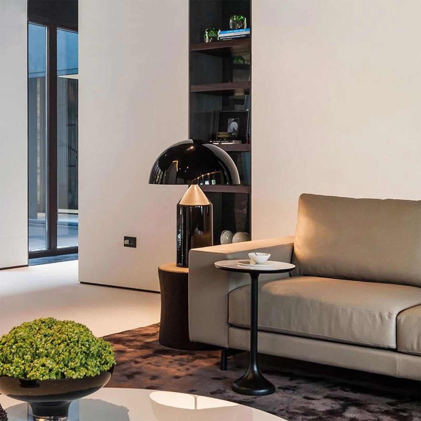 Forma – Geometric Glass Table Lamp with LED or Edison Bulb