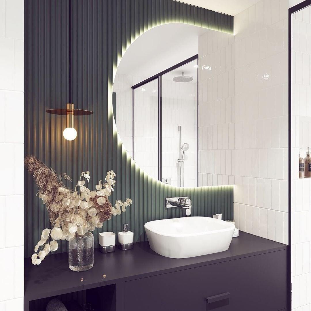 Avida - Geometric Brass Pendant Light with LED & Edison Options