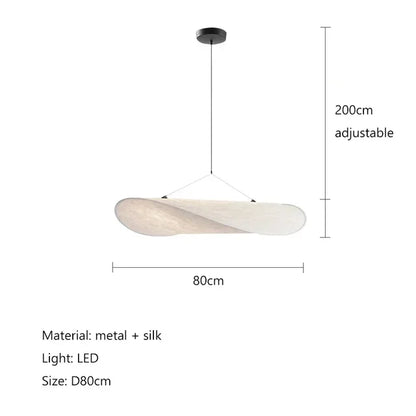 Brisa – Handmade Silk Pendant Light with Artistic Elegance