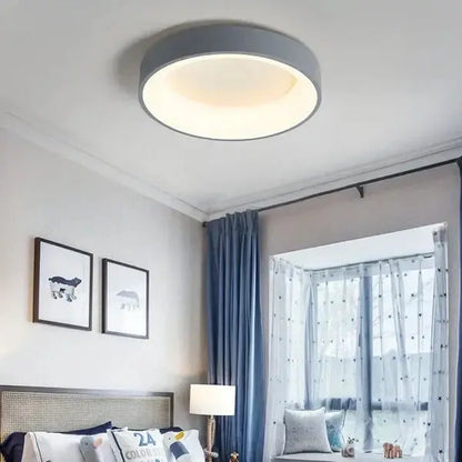 Riva – Scandinavian Round LED Ceiling Light for Modern Elegance