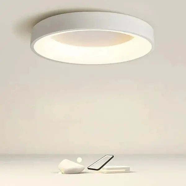 Riva – Scandinavian Round LED Ceiling Light for Modern Elegance