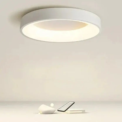 Riva – Scandinavian Round LED Ceiling Light for Modern Elegance