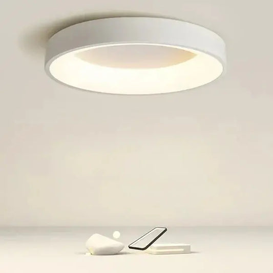 Riva – Scandinavian Round LED Ceiling Light for Modern Elegance