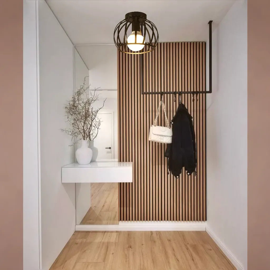 Ferrosen – Black &amp; Gold Industrial Ceiling Light