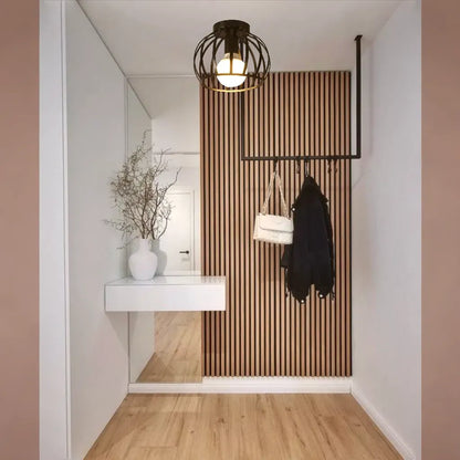 Ferrosen – Black &amp; Gold Industrial Ceiling Light